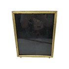 Vintage Brass Metal Filigree Hollywood Gold Ornate Floral Picture Frame Footed