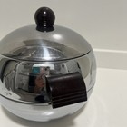Vintage West Bend Penguin Chrome Hot Cold Server Ice Bucket Bakelite Handles