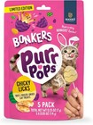 Bonkers Purrpops Easter Edition Freeze-dried Chicken Flavored Lollipop Treats