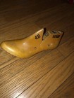 Antique 1956 Wooden Metal Heel Shoe Form Mold 4b