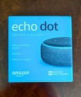 Amazon Echo Dot  3rd Gen  Smart Speaker Charcoal New In Sealed Box