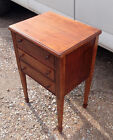 Mahogany Sewing Cabinet   Side Table