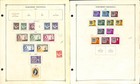 Northern Rhodesia Stamp Collection On 5 Scott International Pages 1925-1963  bd 