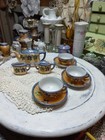 Vintage 11-piece Child s Miniature Porcelain Lusterware Tea Set Japan 