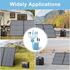 Solar Cable Adapter 7 In 1 Solar Panel Connector Wire For Ecoflow Anker Jackery