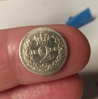 Great Britain Queen Victoria 1838  Two Pence Maundy 92 5  Silver