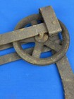 C 1910 Horseshoe Barn Door Roller  No Chips  Functional  Old Barn Hardware