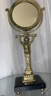 Vintage Art Nouveau Mirror Vanity French Victorian Angel Sculpture 18    Rare 