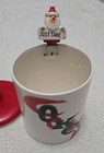 Holt Howard Cookie Jar Christmas Pop Up Santa Vintage Retro Holiday 1960s Kitsch
