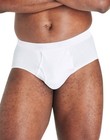 Hanes Mens Ultimate Big Cotton Briefs Underwear 6-pack  3xb  White