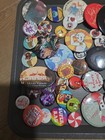 Large Lot Of 96 Button Pins - Variety Advertising