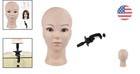 Bald Female Mannequin Head For Wig Making   Cosmetology Training - 11  Design