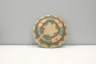 African Basket Botswana Natural Colors South Africa Woven Palm Food Basket