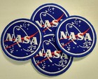 Nasa Embroidered Patch  Iron On  Free Sh