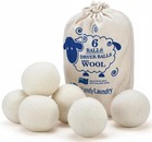 Handy Laundry Wool Dryer Balls - 2 5 Inch - Natural Fabric Softener  Reusable   