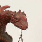 Vtg Ceramic Dragon Incense Burner Holder Gothic Fantasy Figurine 7 25 h