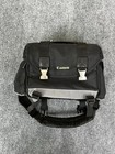 Canon 200 Dg Digital Slr Large Camera  lens Case Gadget Bag Black Shoulder Strap
