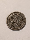Civil War Store Card Token Nj 885a-1b B w  Titus Trenton New Jersey Brass 19mm