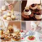 Piping Bags 100 Pieces Anti Burst Bags  12 Inches  12 White 