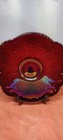 Vintage Indiana Heirloom Ruby Red Carnival Glass Sandwich Tray 12  Plate