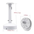 2 Pcs Dome Camera Mount Universal Wall Mounting Extended Bracket Cctv Security