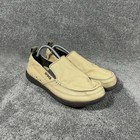 Crocs Walu Khaki Espresso Canvas Slip On Loafers Shoes 207635 Men s Size 10