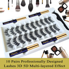 3d Magnetic Eyelashes With Eyeliner Kit - Sevencrown Magnetic Lashes Natural Loo