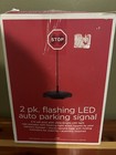 Flashing Led Auto Parking Signal Stop Sign Garage Light Safety In Original Box