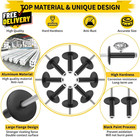 Pop Rivets Large Flange Blind Rivets Aluminum Assortment Kit 100pcs -11 Sizes   