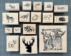 Wildlife Animals Rubber Stamps Some Rare   Vtg Stampin Up Psx Etc   You Pick   