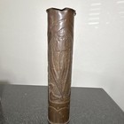 Wwi Trench Art Artillery Shell  Embossed World War 1914-1919  75 Dec 17 Pd2875l