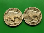 1924p 24d Buffalo Nickel Set  Better Date  Actual Coins No Acid  Original  Lot 4