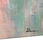 Heron Bird Canvas Wall Art Design By Grace Popp 16    X  16    Signed