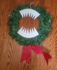Rare Disney Nightmare Before Christmas Man Eating Monster Door Wreath