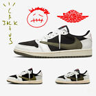 Dz4137-106 Travis Scott X Aj1 Retro Low Og Sp Reverse Mocha  With Box_