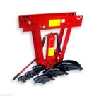 12 Ton Pipe Bender Manual Hydraulic Piping Bending Exhaust Tube Fabric W 6 Dies