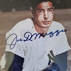 Joe Dimaggio Autographed 8x10 Framed Baseball Photo W coa 