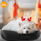 Pet Dog Bed Soft Warm Fleece Cat Bed Cozy Nest Sofa Cushion Mat Xxl