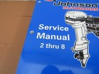1998 Johnson Evinrude Ec 2 Thru 8 Outboard Service Manual 520202