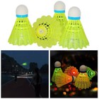 4pcs Nylon Led Badminton Shuttlecocks Badminton Indoor Sport Training Badminton