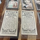 Tobacco Cigarette Cards Rare Full Set Of 48 Stars Of Screen Shirley Temple