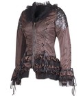 Victorian Gothic Steampunk Renaissance Vintage Corset Style Top Women   s  M-l