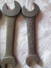 Vintage 7 Open End Wrenches Mechanics Tools Made In Usa
