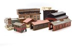 Assorted Brands Company Building Locomotive Roundhouse N Scale  assembled   10 