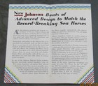 1930 Johnson Boats And Motors Color Illustrated Brochure Original Rare Aquaflyer
