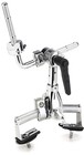 Dw Vintage-style Single-tom Rail Mount Assembly - Chrome  2-pack 