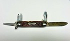 Wwii Wwii Camillus Usa Military Engineers 4 Blade Pocket Knife Bone Scales Army