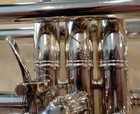 Bach Stradivarius Trumpet Silver Model 37 W Trigger  rare  Exc
