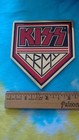 Kiss Army Logo 3 25 X 3 5 Inch Metal Metallic Sticker