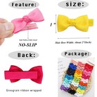 C  llot Baby Hair Clips 50 Pieces 25 Colors Pairs Alligator